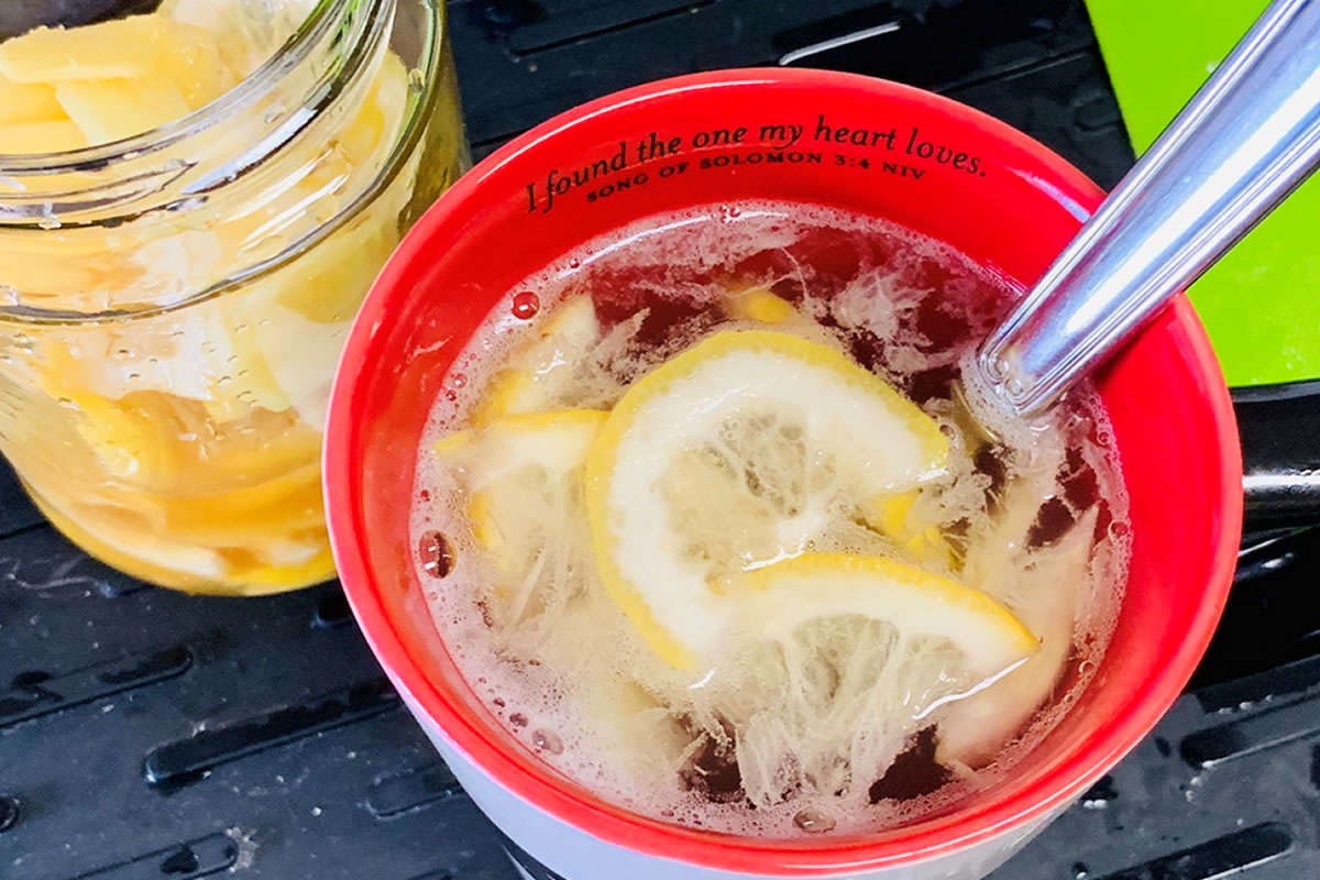 Simple Cold & Flu Remedy: Lemon Honey Ginger Tea