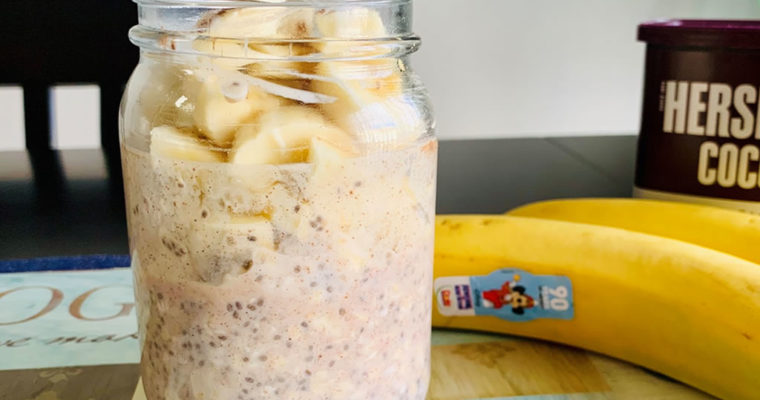 Overnight No-Cook Oatmeal in a Jar