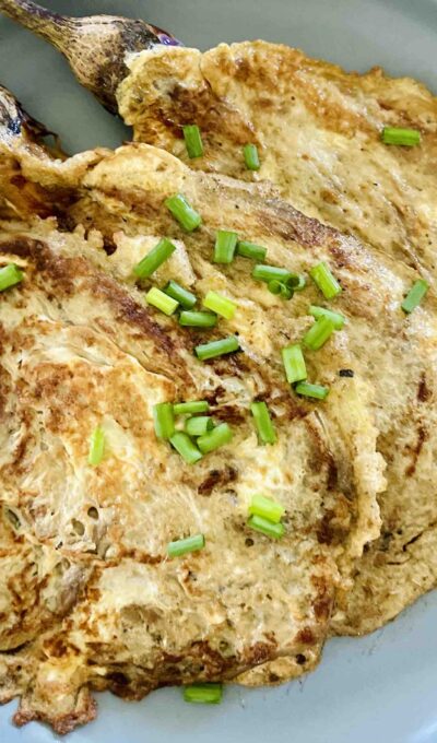 How to make Filipino Eggplant Omelette (Tortang Talong)